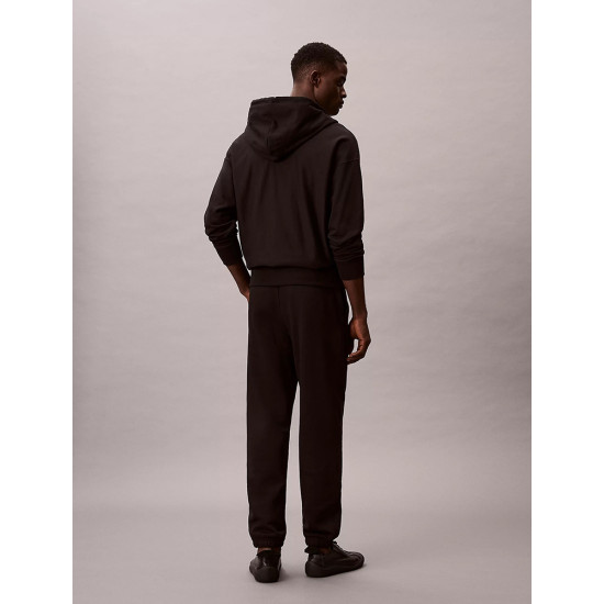 Calvin Klein Ανδρικό παντελόνι Fleece Monogram Logo Patch Joggers